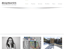 Tablet Screenshot of designteamink.com